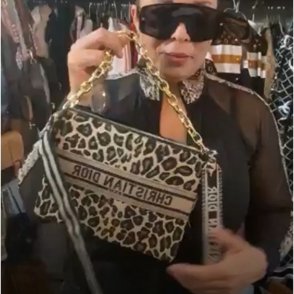 Black w Python Trim Sheer Sleeve Jogger Set Sz M, L & XL - Picture 2 of 2